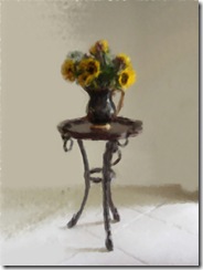 Tabel and Sunflowers  v8 1656